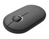 Mouse, Pebble Wireless for pico-mac-nano, 2.4GHz, Black