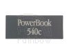 PowerBook Model Badge (540c)
